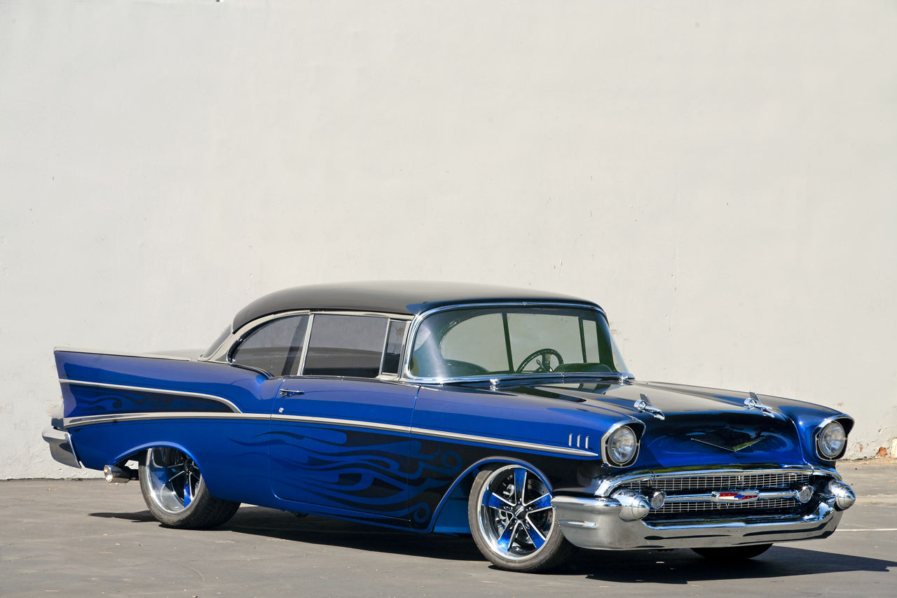 1957-chevrolet-bel-air-american-racing-burnout-custom-american-racing